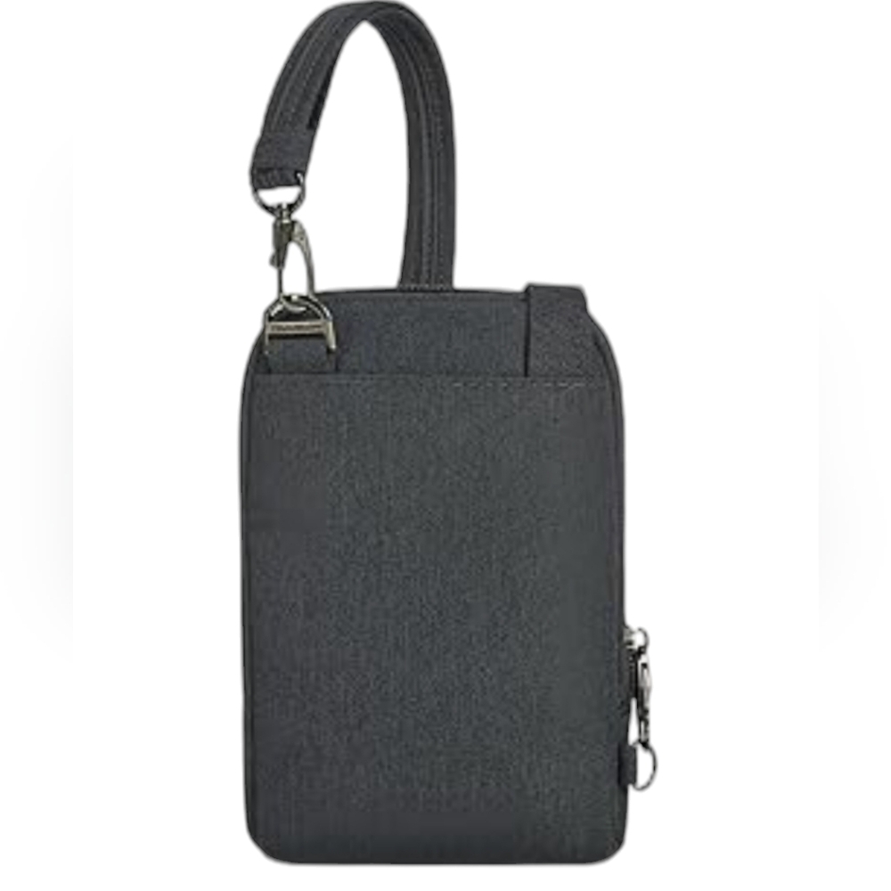 Travelon Black Compact Crossbody Travel Pouch